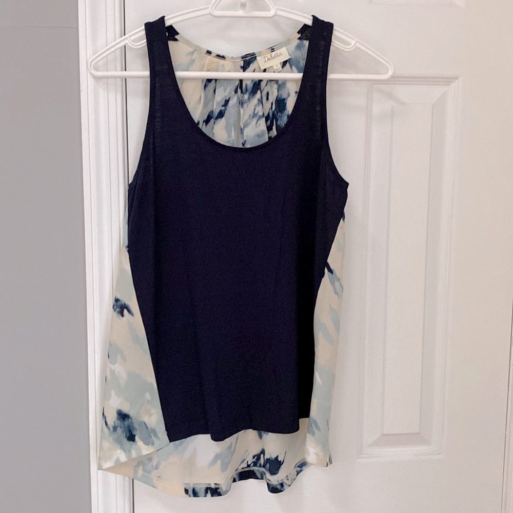 Anthropologie women’s tank top in navy size XS